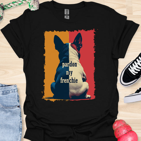 Pardon my frenchie - V8 - Duo Color Two T-Shirt